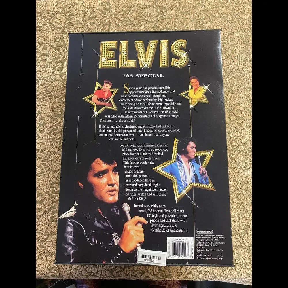 Elvis '68‎ Special Doll (The Sun Never Sets On The Legend Collection) (NEW)